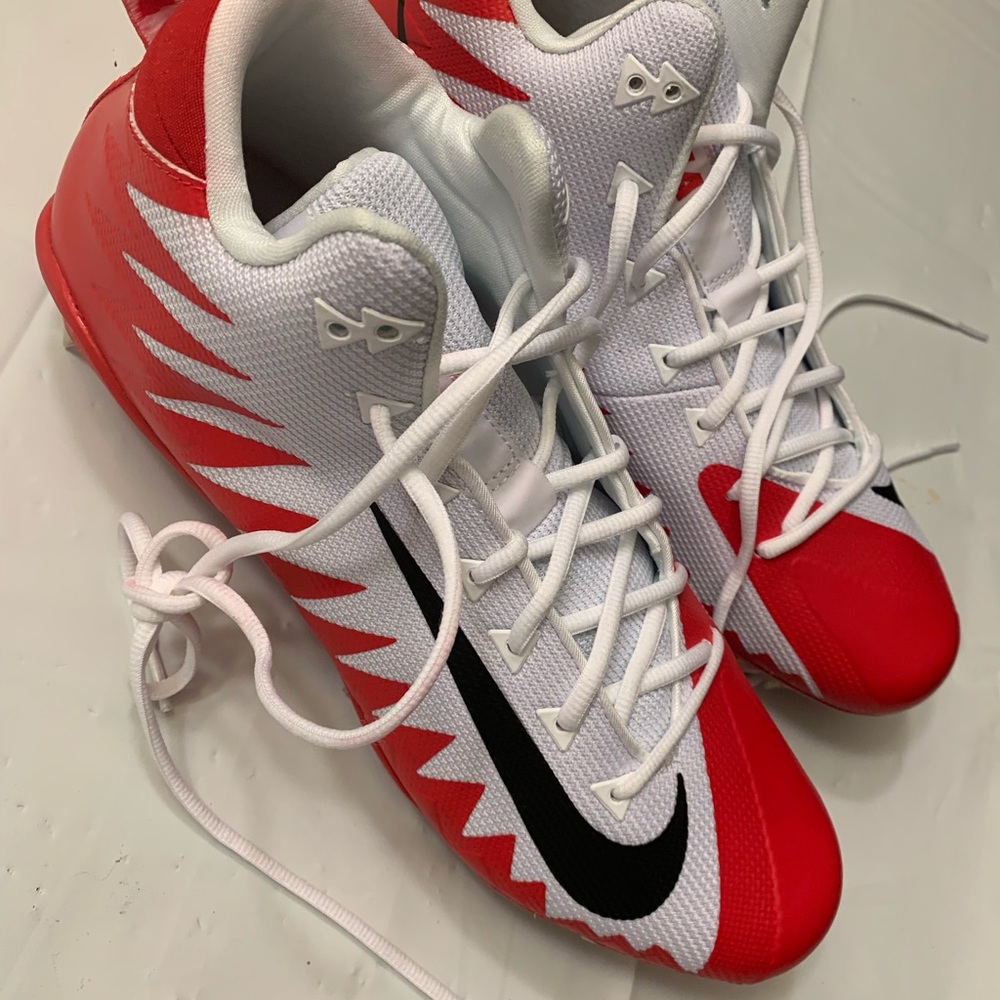 NEW Nike Alpha Menace - Red Cleats football New